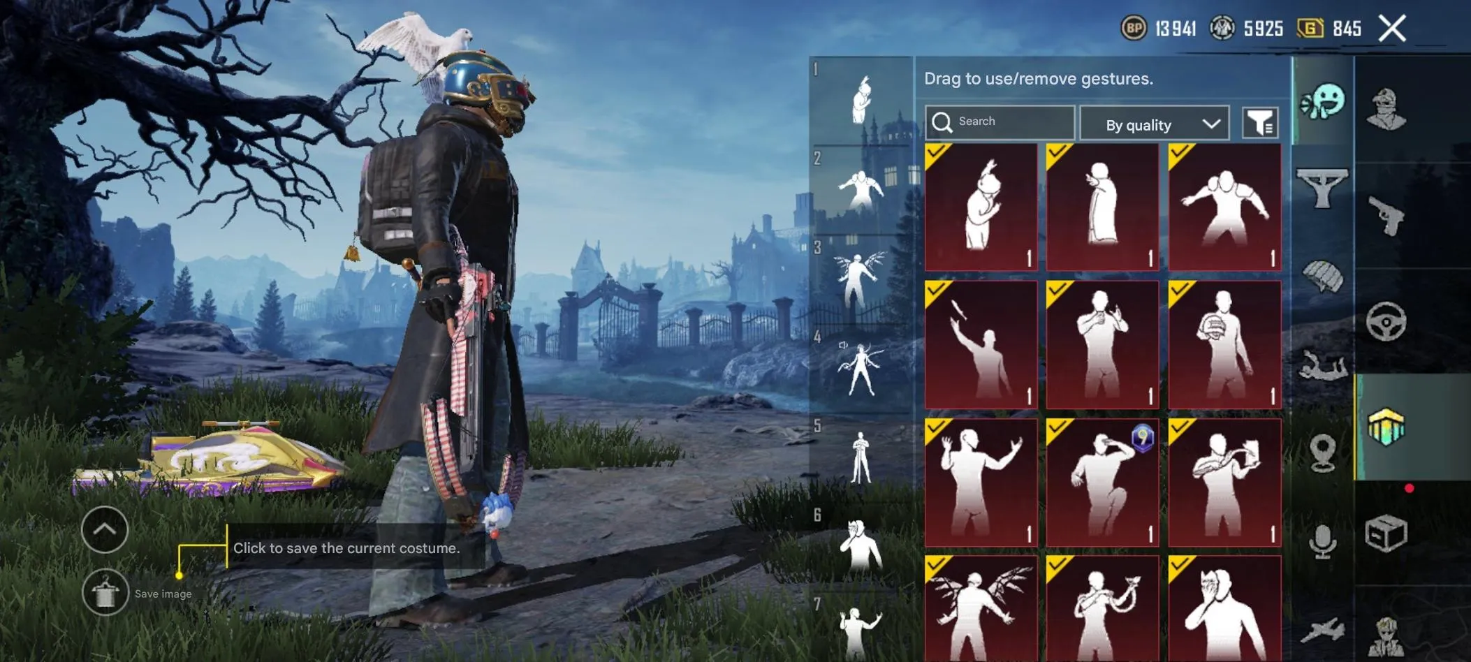 PGM251 3 HYPERCARS DODGE DUCATI FULL M416 JESTER 3 X SUITS 76 MYTHICAL SUITS (G)